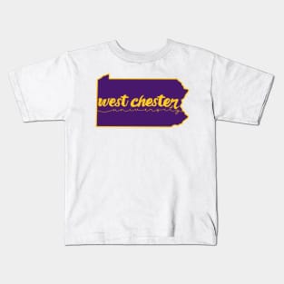 West Chester State Design Kids T-Shirt